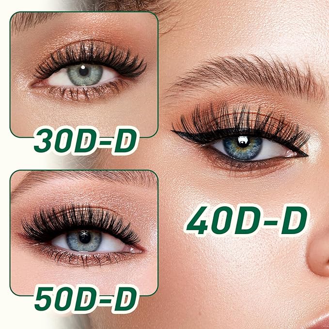 KEYYOU Lash Extension Kit DIY 300Pcs Lash Clusters Eyelash Extension Kit 40D C Curl 9-18MIX Lash Clusters Kit with Lash Glue Remover Applicator Easy to Use for Beginners(Kit,40D-C,9-18MIX)