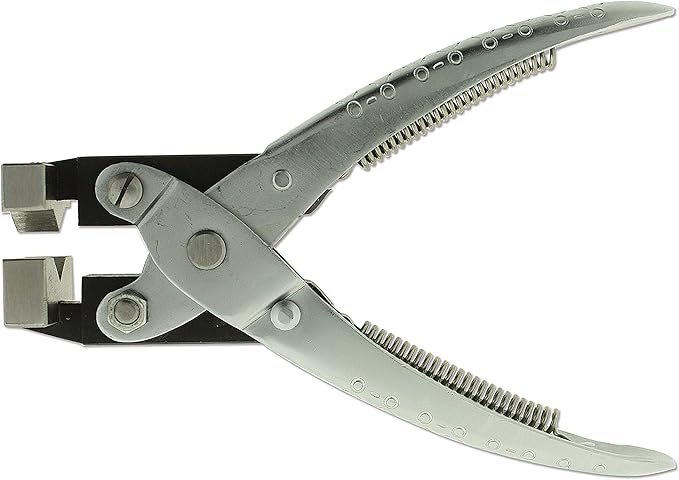 The Beadsmith Bending and Forming Parallel Plier, 5.25 inches (135mm), Steel tool for jewelry making, with spring handle