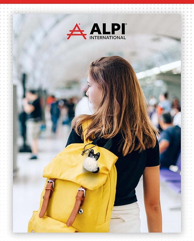 ALPI Super Plush Keychain - Cute Keychain for Bags, Keys, & More - Adorable Purse Charm - Pack of 5
