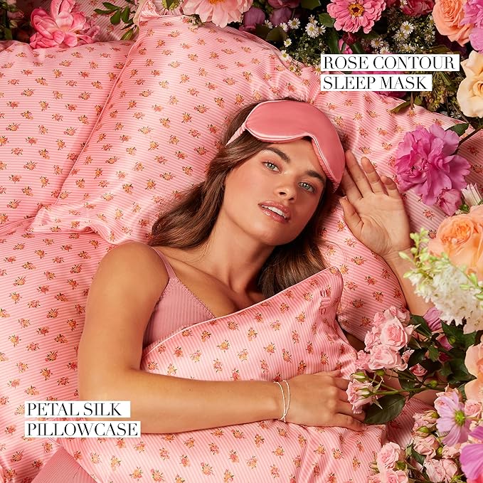 slip The Original Queen Pure Silk Pillow Case - 100% Pure 22 Momme Mulberry Silk - Queen Size Standard Pillow Case - Anti-Aging, Anti-BedHead, Anti-Sleep Crease, Black (20" x 30")
