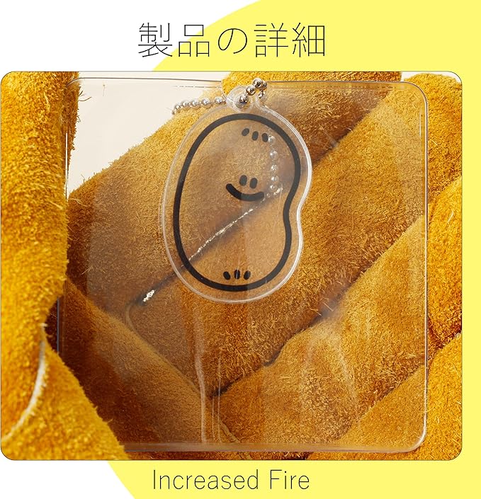 5pcs 2.95in×2.95in Acrylic Keychain Bags Clear Plastic Clear PVC Transparent Scratch Prevention