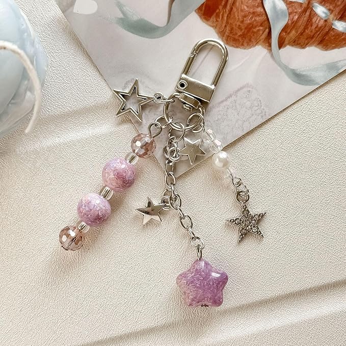 Keychain Charms Cute Bag Purse Handbag Accessories Key Chain for Women Men