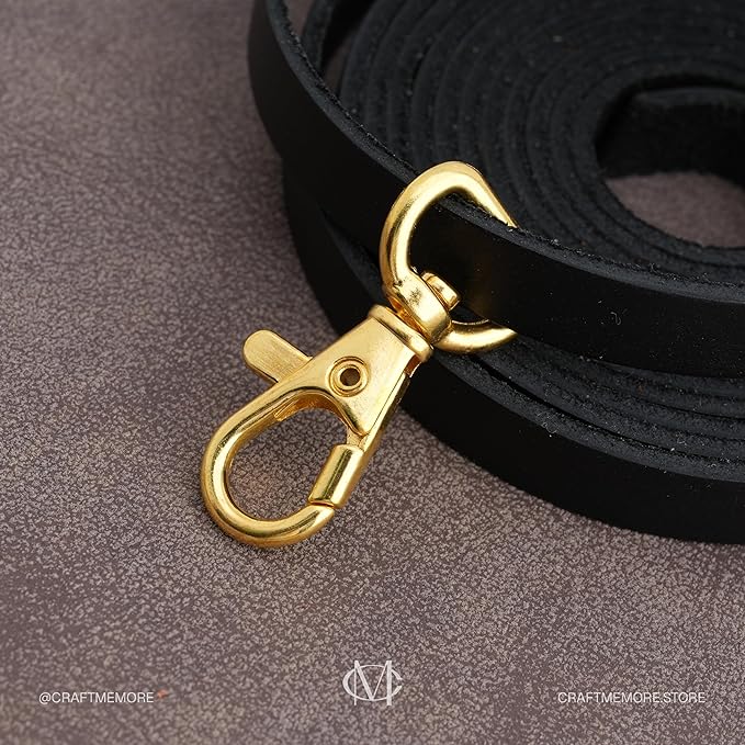 20pcs Swivel Lobster Claw Clasp Trigger Snap Hooks for Purse Making Macrame Lanyard Clip CSPS (5/8 Inch, Gold)