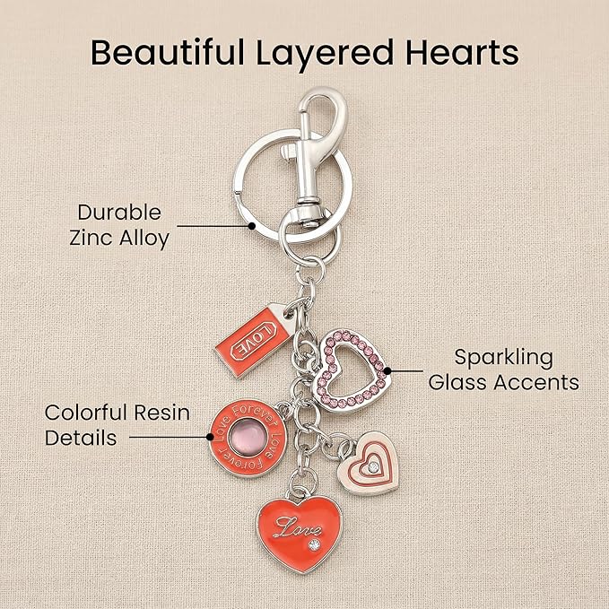 Keychain Charms Cute Bag Purse Handbag Accessories Key Chain for Women Men