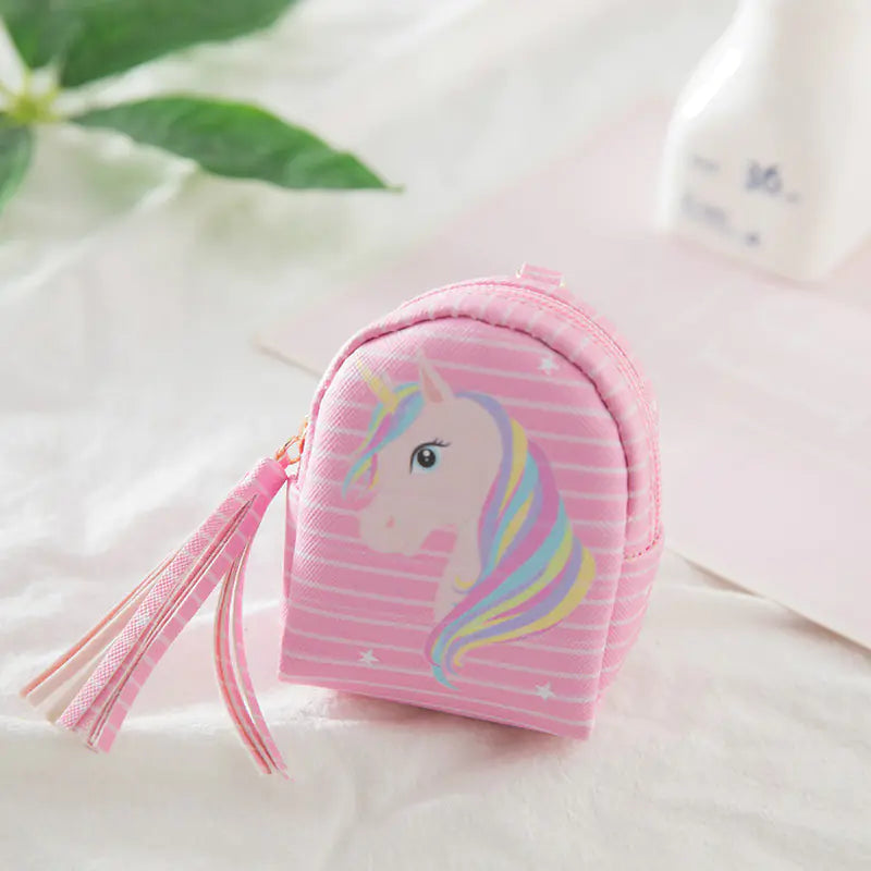 Creative Cute Unicorn Children's Mini Backpack Keychain