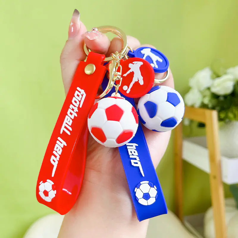 Boys World Cup Simulation Football Keychain Pendant