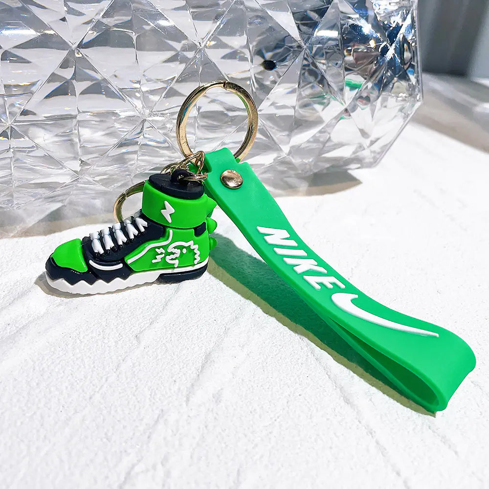 Creative Silicone AJ Shoe Mold Keychain Bag Charm