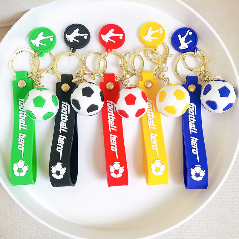 Boys World Cup Simulation Football Keychain Pendant