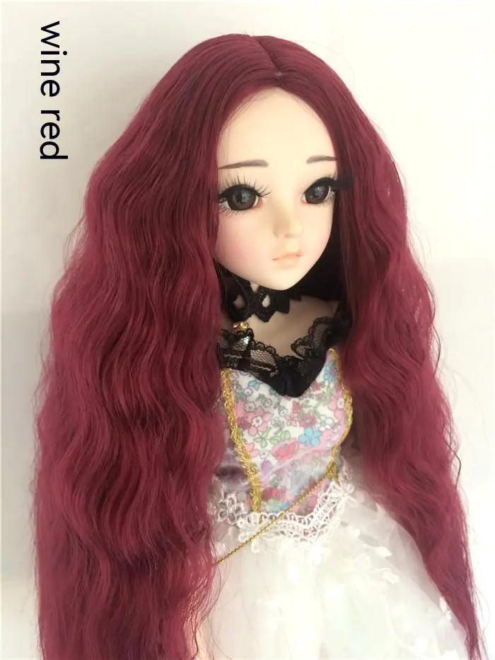 Small Cloth Salon Doll Wigs (Set of 2)