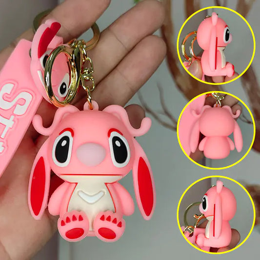 Cute Stitch Cartoon Keychain for Bags and Ornaments