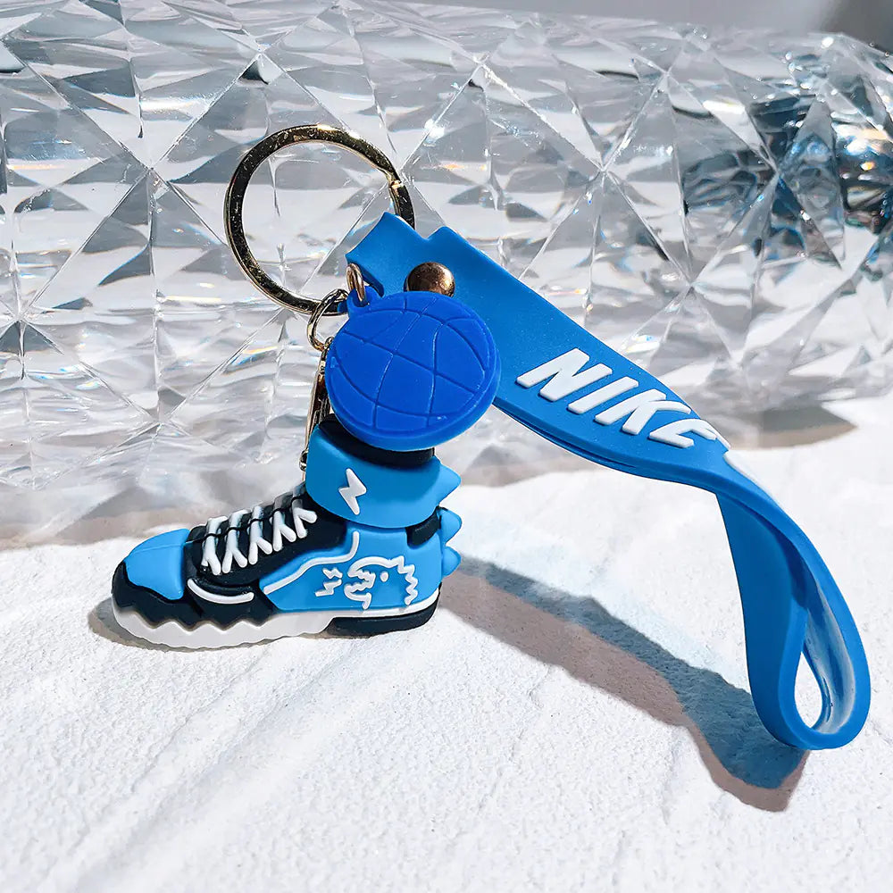Creative Silicone AJ Shoe Mold Keychain Bag Charm
