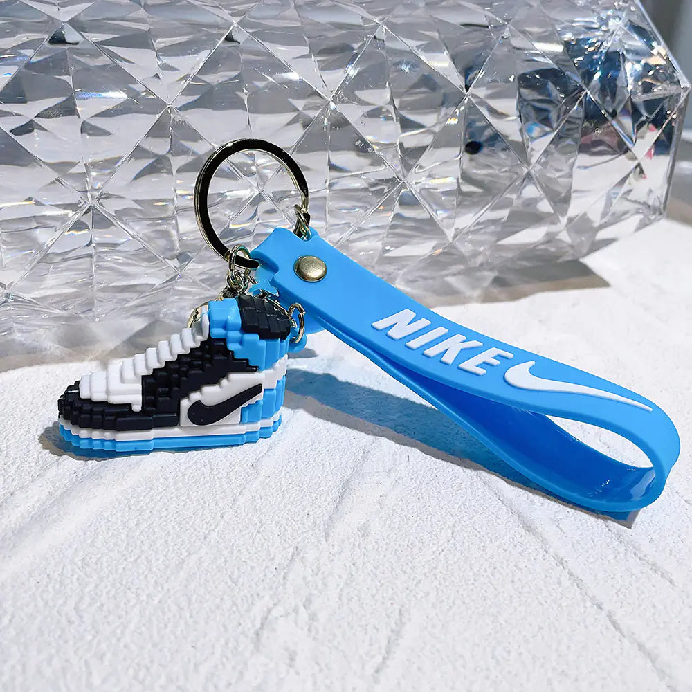 Creative Silicone AJ Shoe Mold Keychain Bag Charm