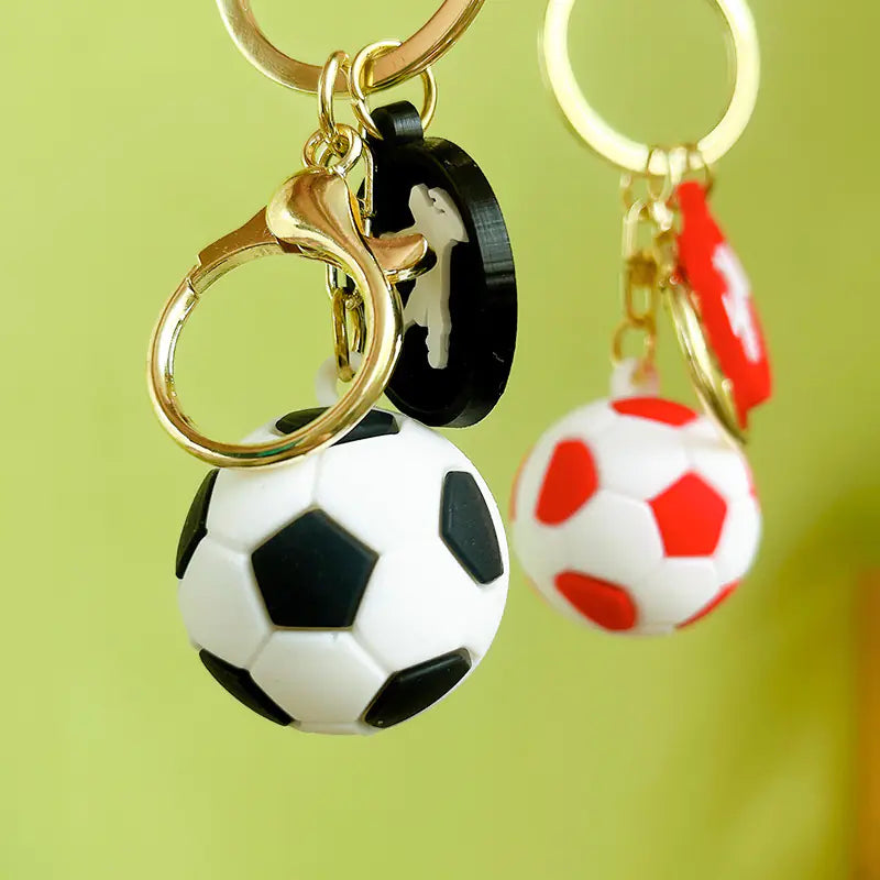 Boys World Cup Simulation Football Keychain Pendant