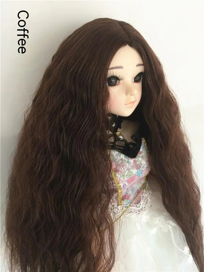 Small Cloth Salon Doll Wigs (Set of 2)