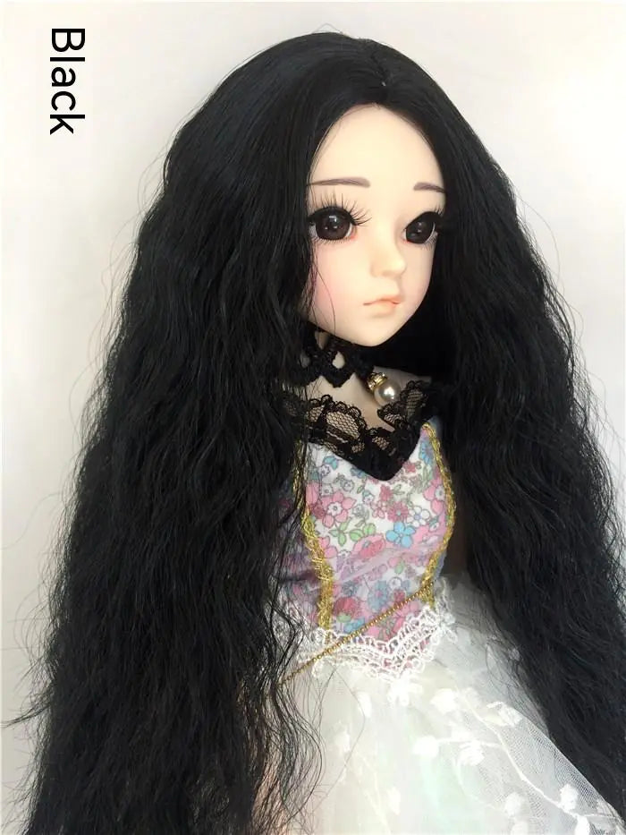 Small Cloth Salon Doll Wigs (Set of 2)