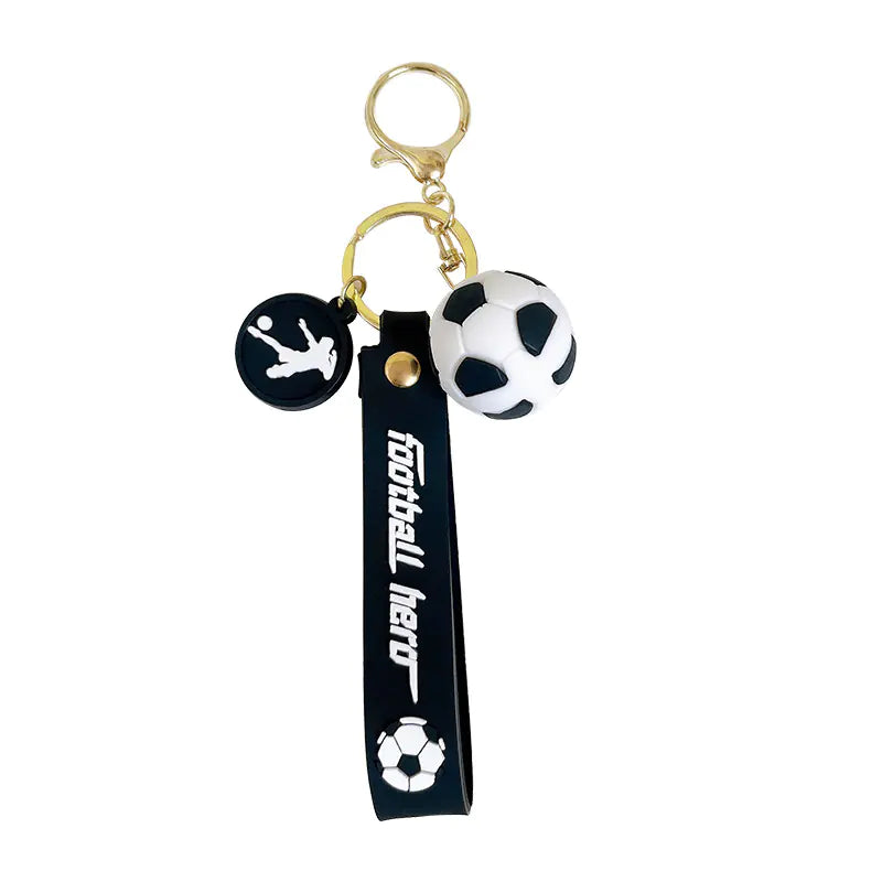 Boys World Cup Simulation Football Keychain Pendant