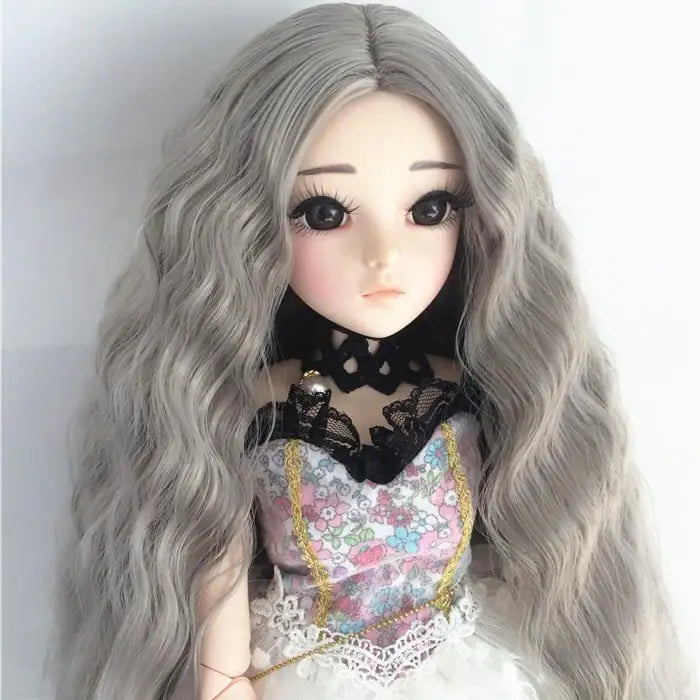 Small Cloth Salon Doll Wigs (Set of 2)