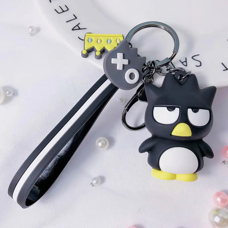 Korean Style Cartoon AirPods Case with Keychain (DIY)