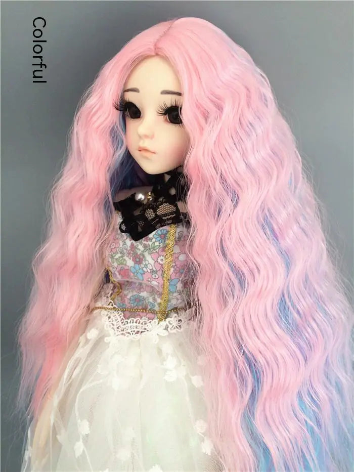 Small Cloth Salon Doll Wigs Collection
