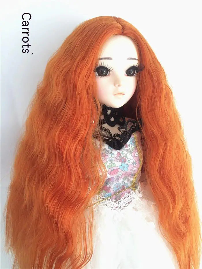 Small Cloth Salon Doll Wigs Collection