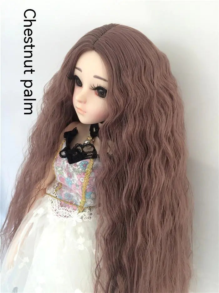 Small Cloth Salon Doll Wigs (Set of 2)