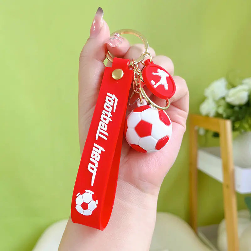 Boys World Cup Simulation Football Keychain Pendant