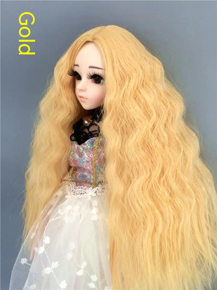 Small Cloth Salon Doll Wigs (Set of 2)
